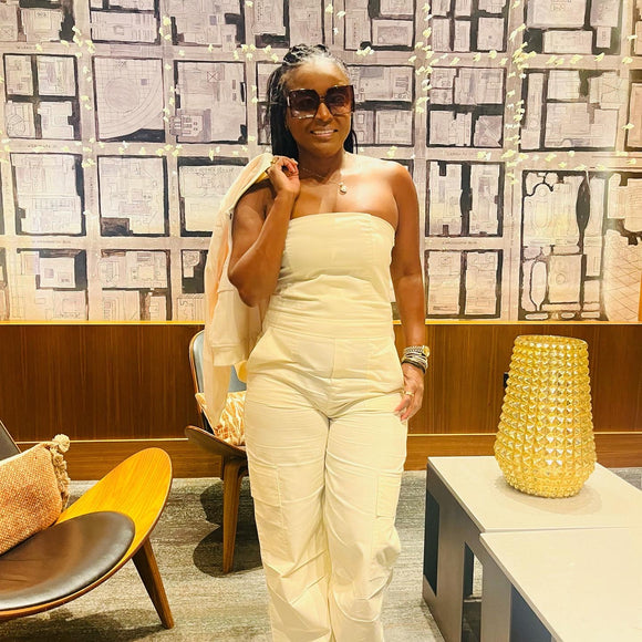 Strapless Jumpsuit