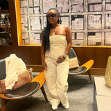 Strapless Jumpsuit